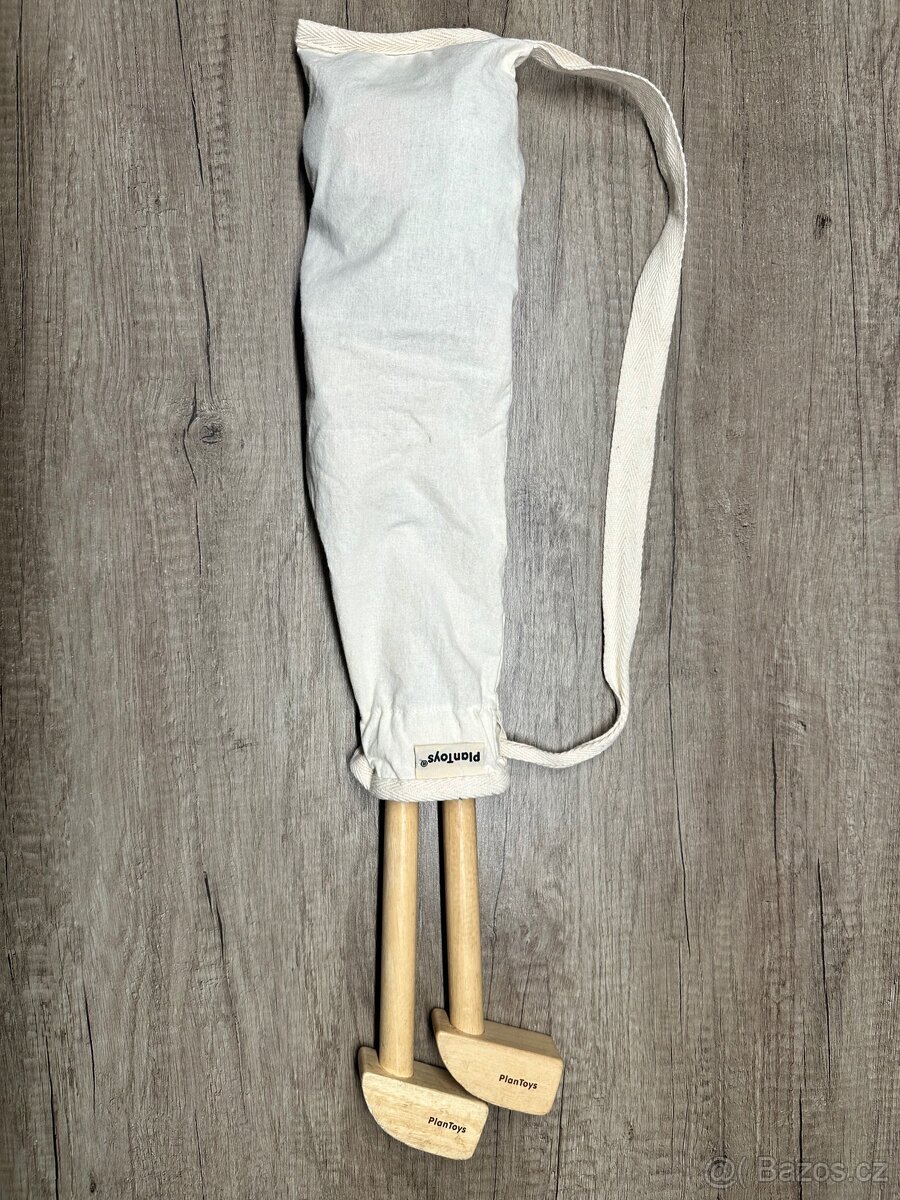 Dřevěný minigolf PlanToys - 4