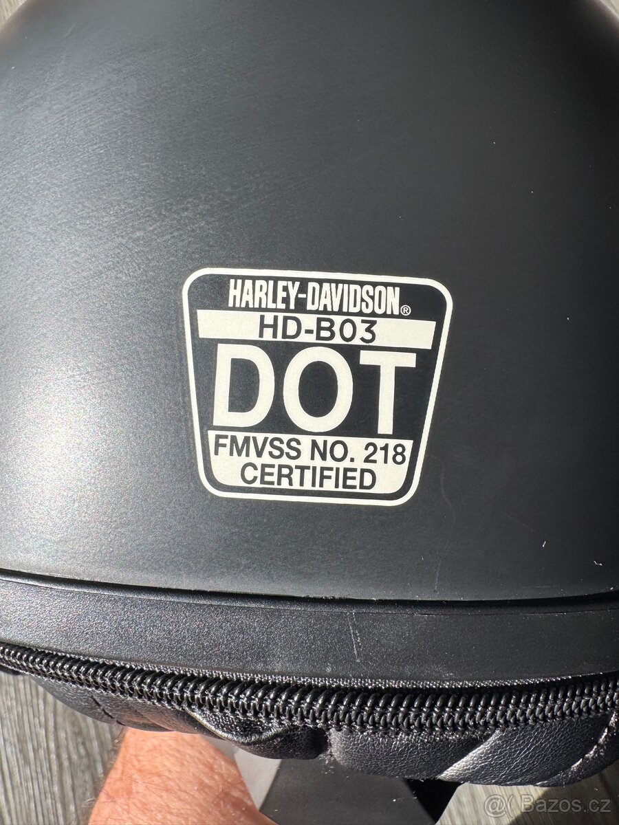 Harley Davidson helma otevřena vel. L - 4