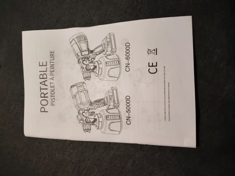 Aku rozprašovač barvy - 4