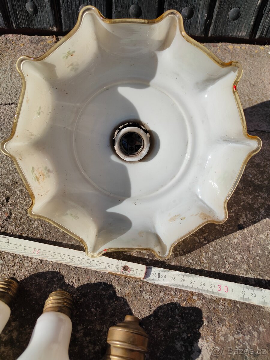 Malovaný lustr 1930 - 4