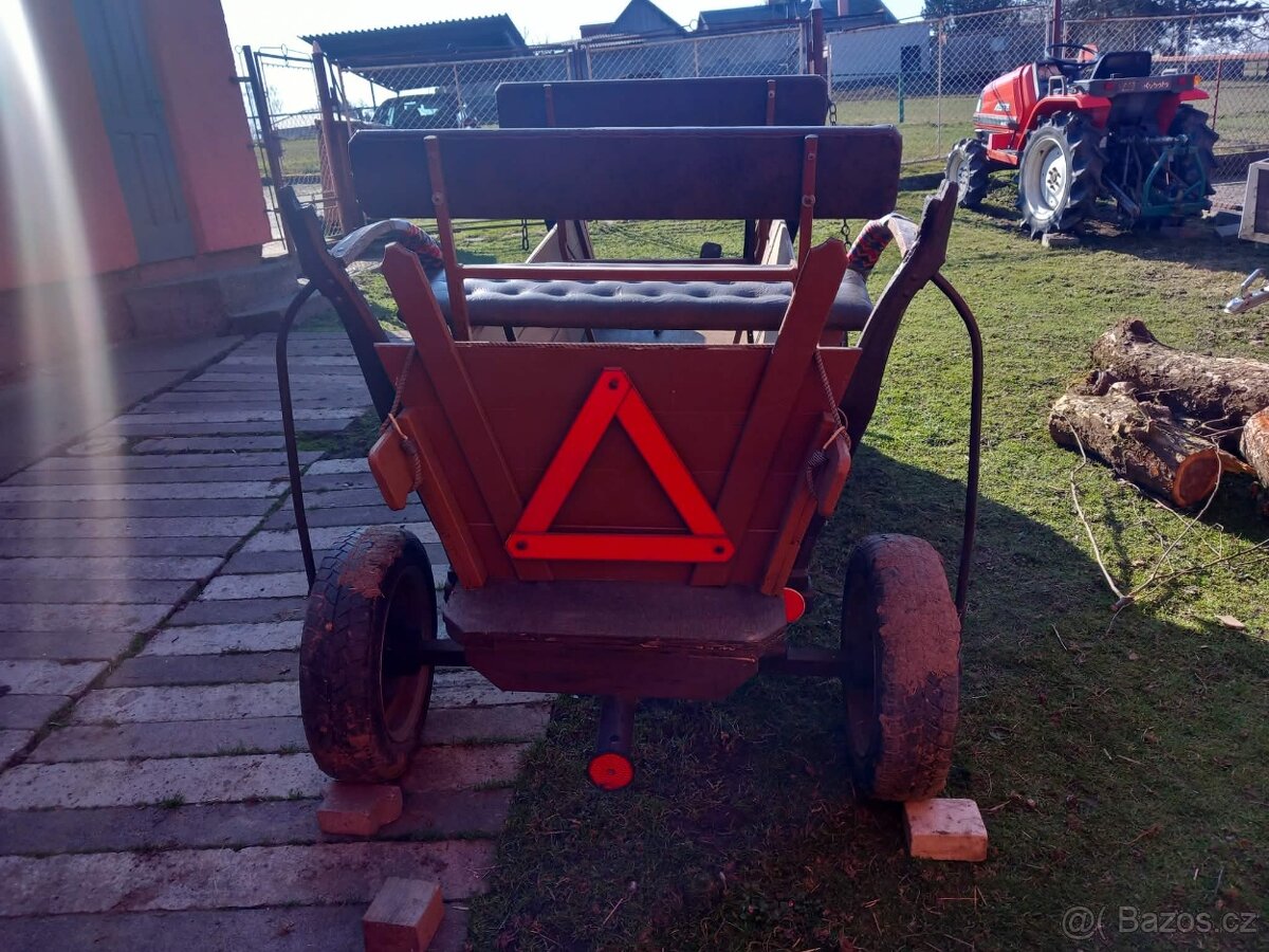 Vozik za jednoho nebo dva pony - 4