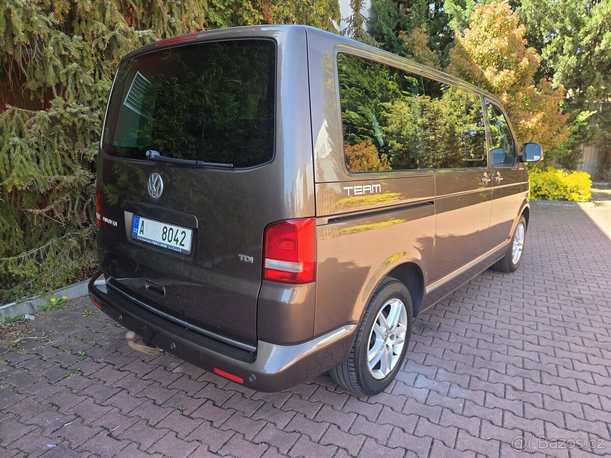 VW Multivan T5 2.0TDI 103kW Team Webasto,tažné,serviska - 4
