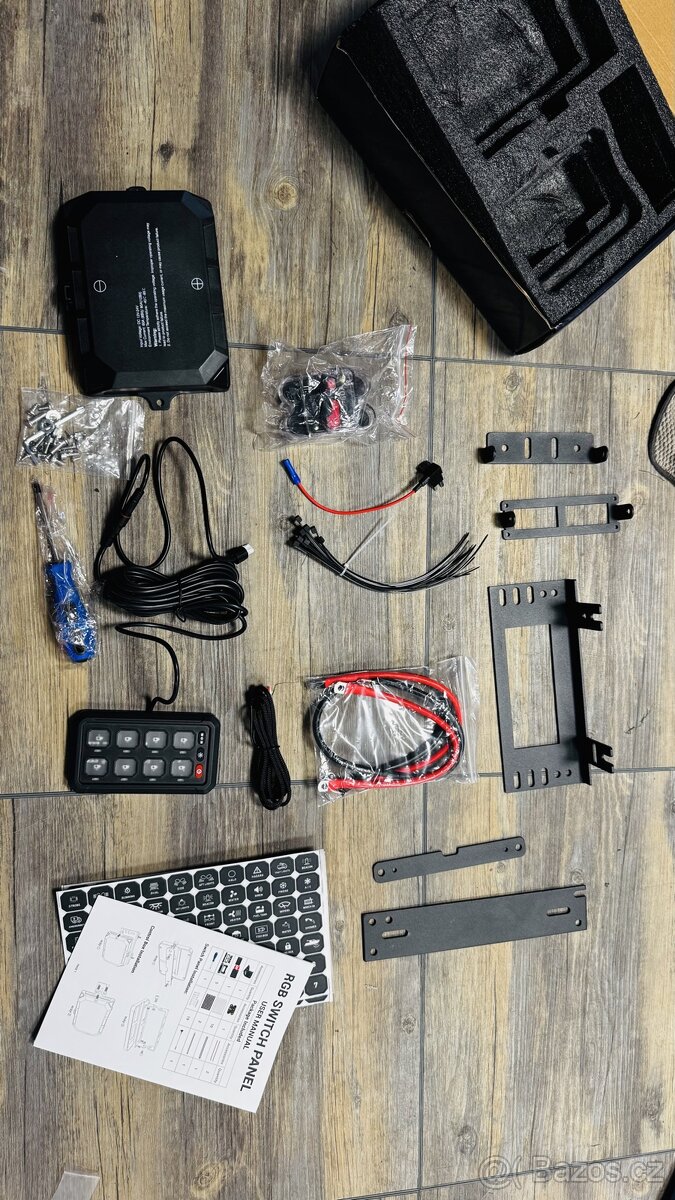 Switch panel - Ovladací tlačítka - světla a další… - 4