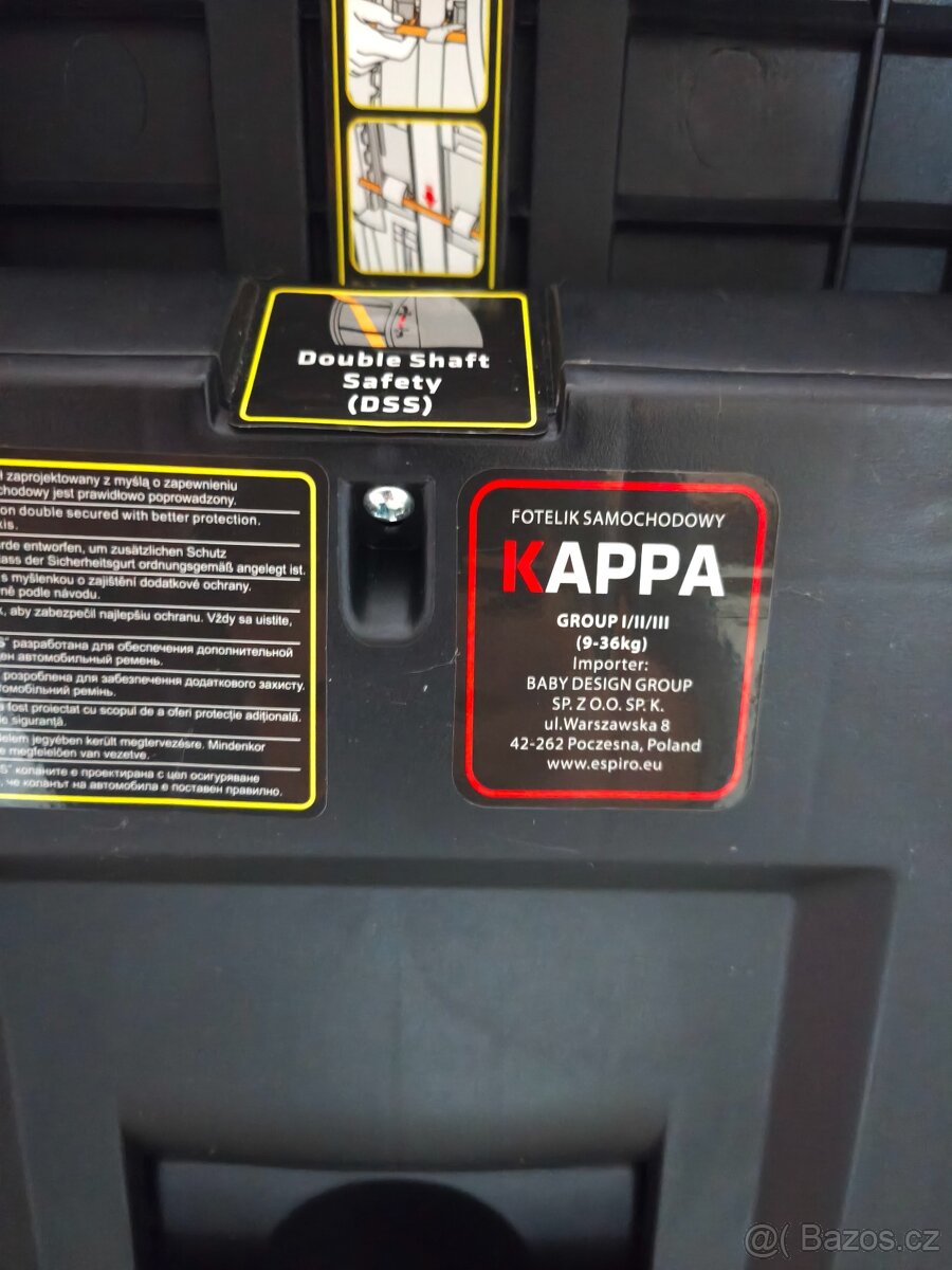 Espiro Kappa dětská autosedačka - 4