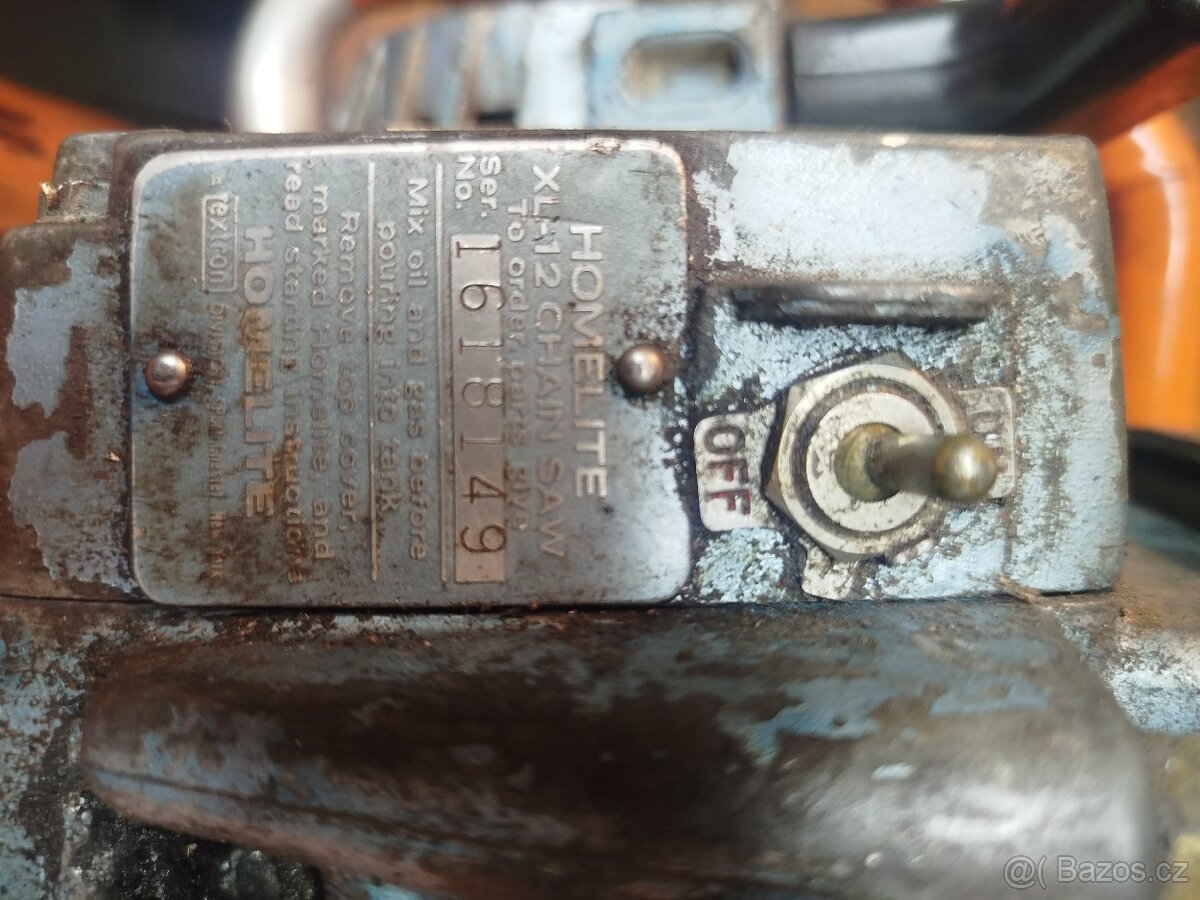 Motorová pila homelite xl12 - 4