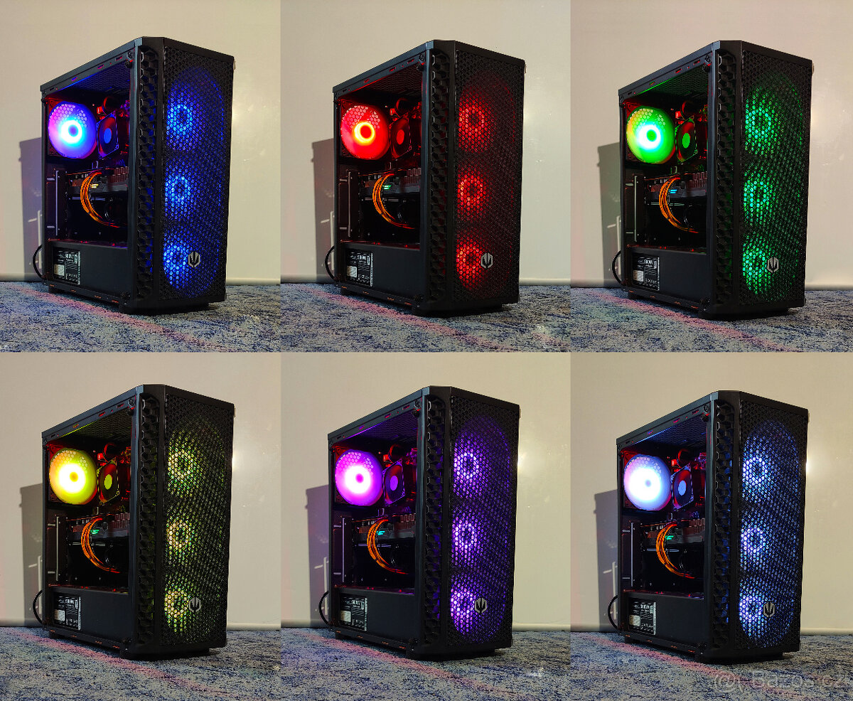 Herní PC | i7-6700 | RX 5600 XT | SSD 512 GB | RAM 16 GB - 4