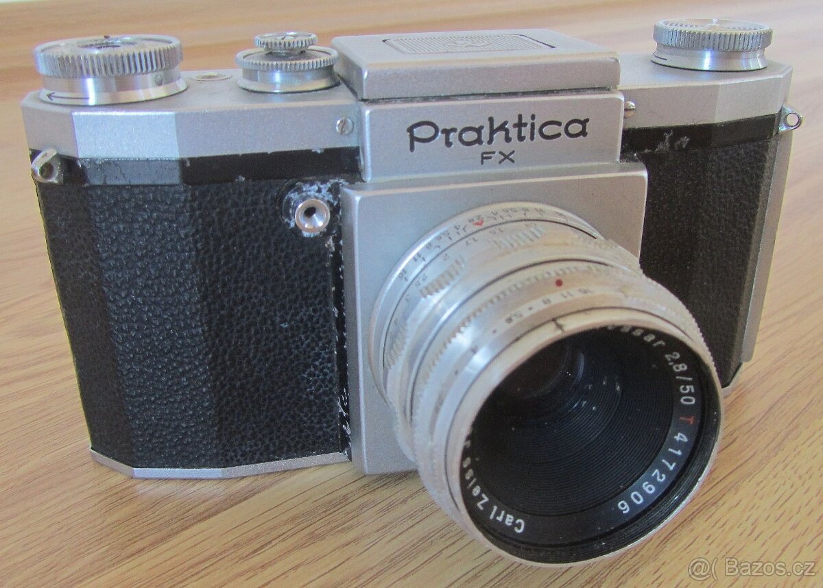 Praktica FX fotoaparát + prodej sbírky fotoaparátů a kamer. - 4