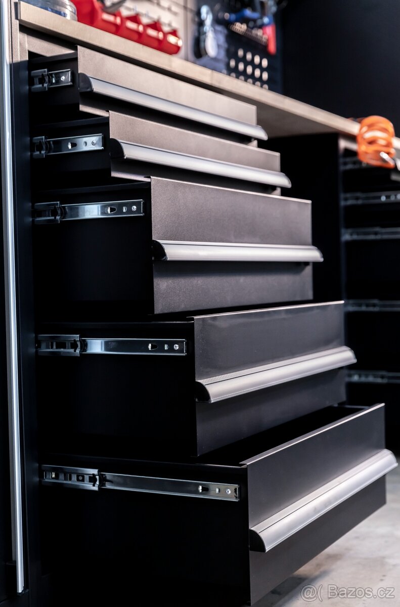 Dílenský ponk PROKLASIK XXL pracovní stůl 325 cm - 4