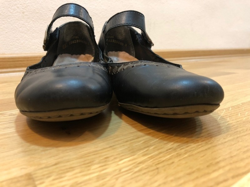 Kožené lodičky Rieker - 4