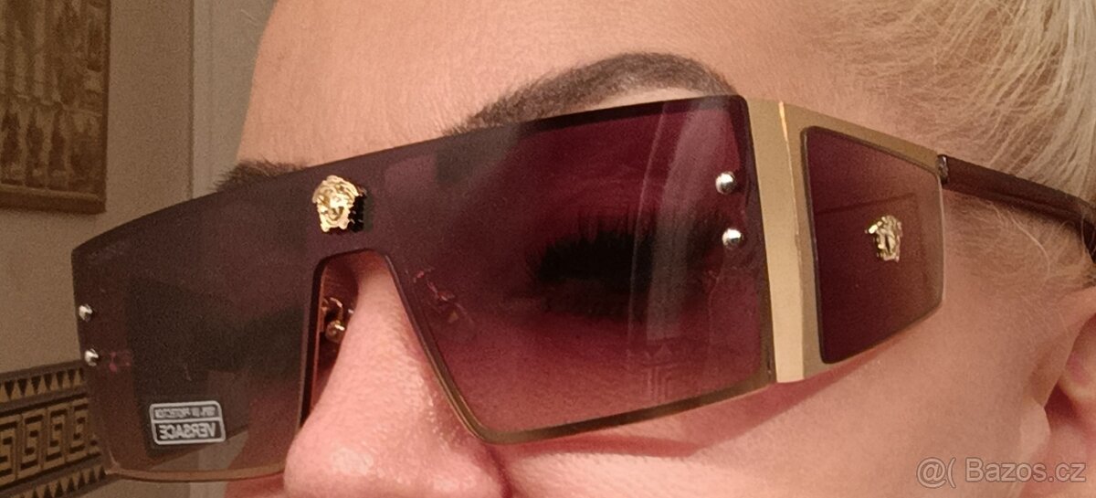 Unisex luxusní sluneční brýle. - 4