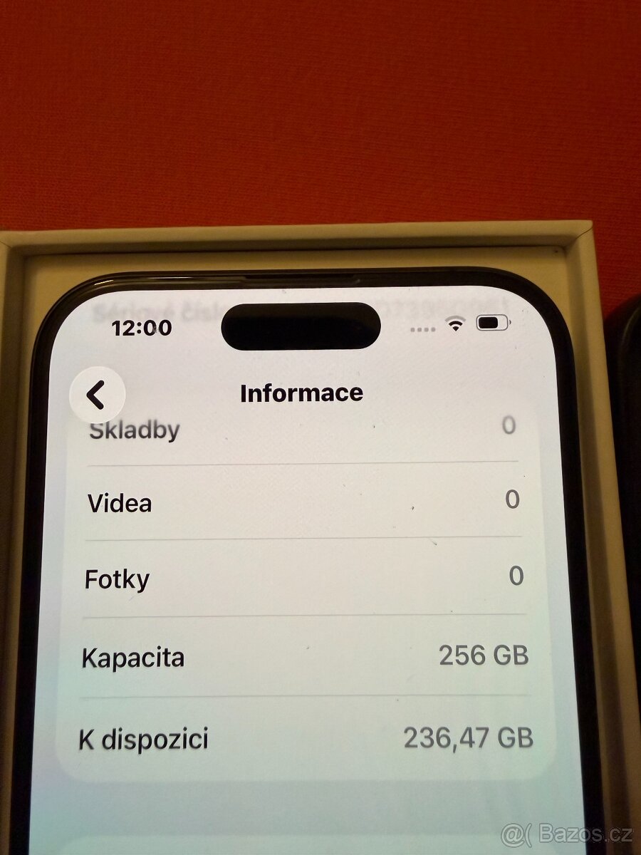 iPhone 15 Pro 256 Gb black titanium,krabice,kryt,sklo..Top - 4