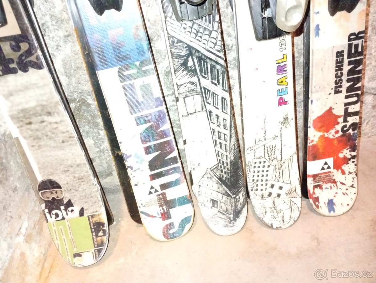 Výprodej juniorské freestyle lyže - 4