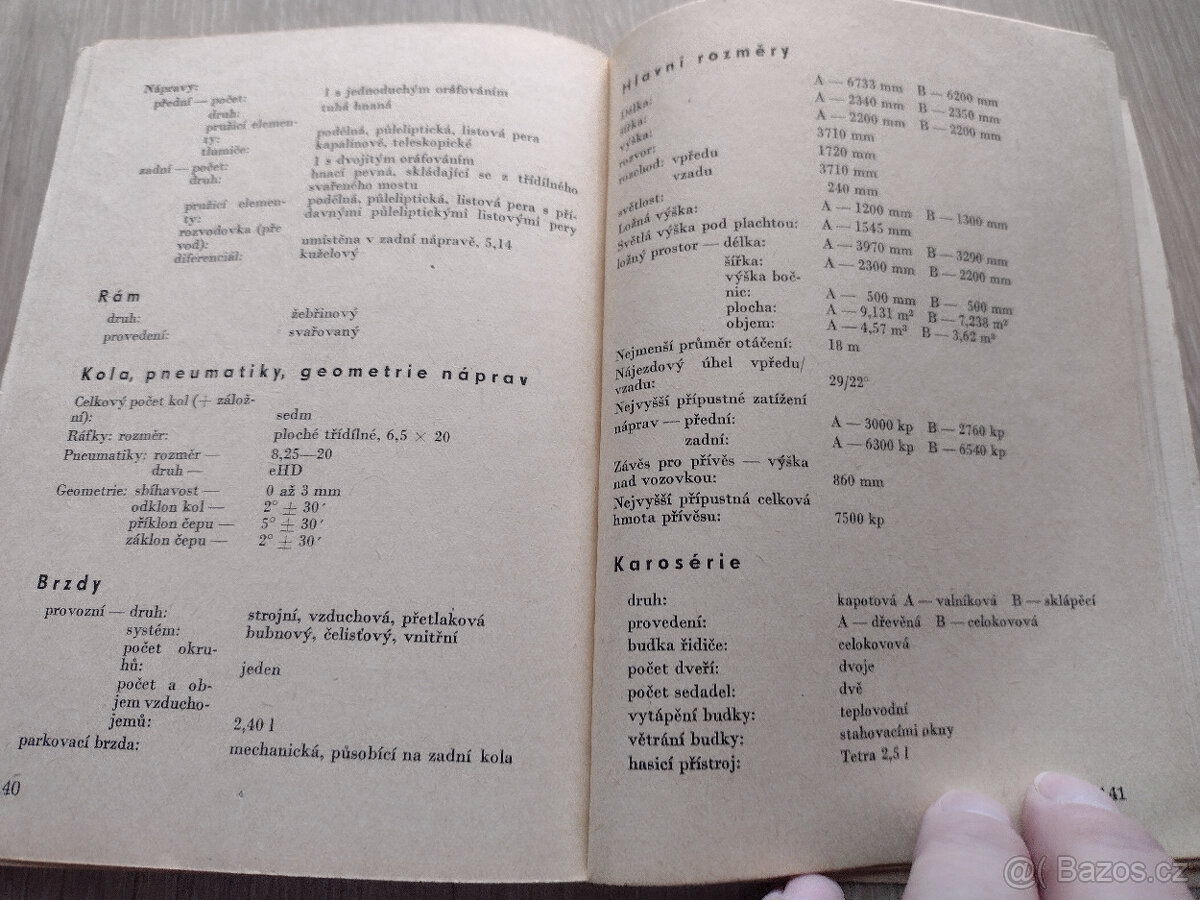 UŽITKOVÉ AUTOMOBILY V DATECH A ČÍSLECH I., 1967 - 4
