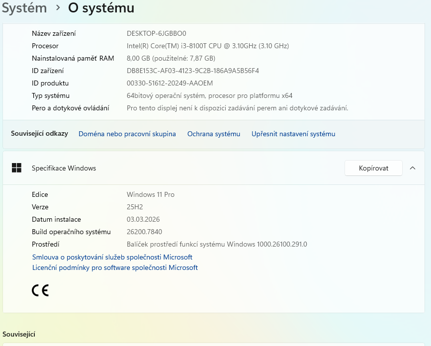 Lenovo ThinkCentre M720q i3-8100T - 4