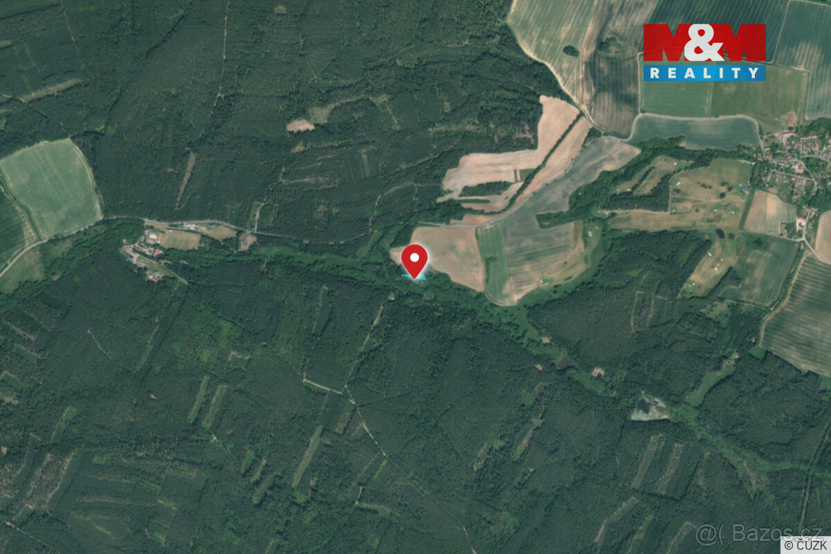 Prodej lesa, 1547 m², Jesenice - 4