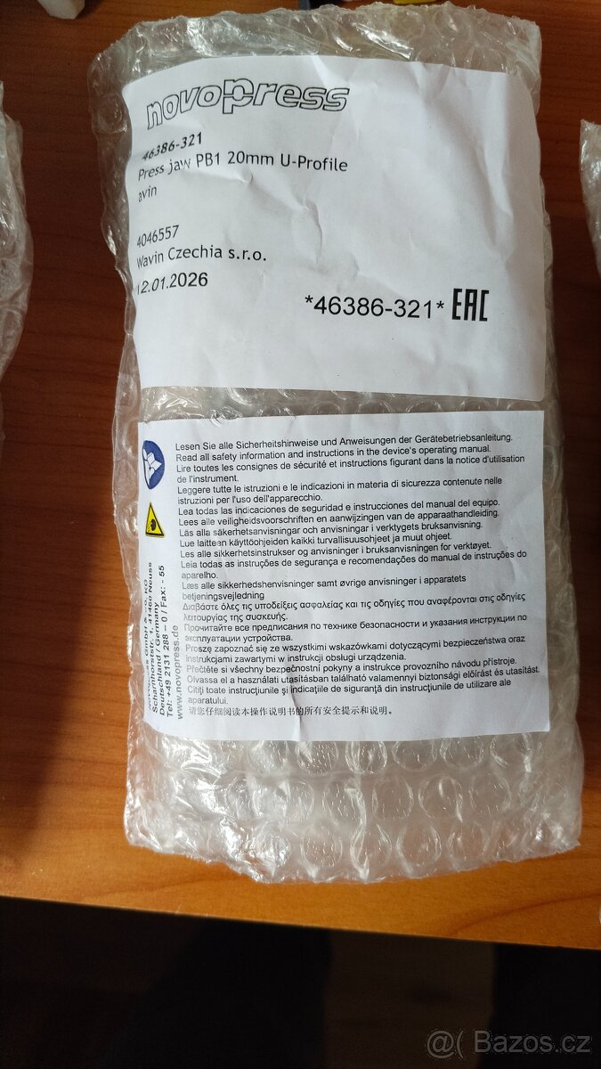 Lisovací čelisti Wavin ACO202/203 20 25 32 40 - 4