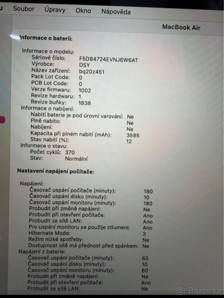 Macbook Air i5, 8Gb RAM, 128Gb SSD - 4