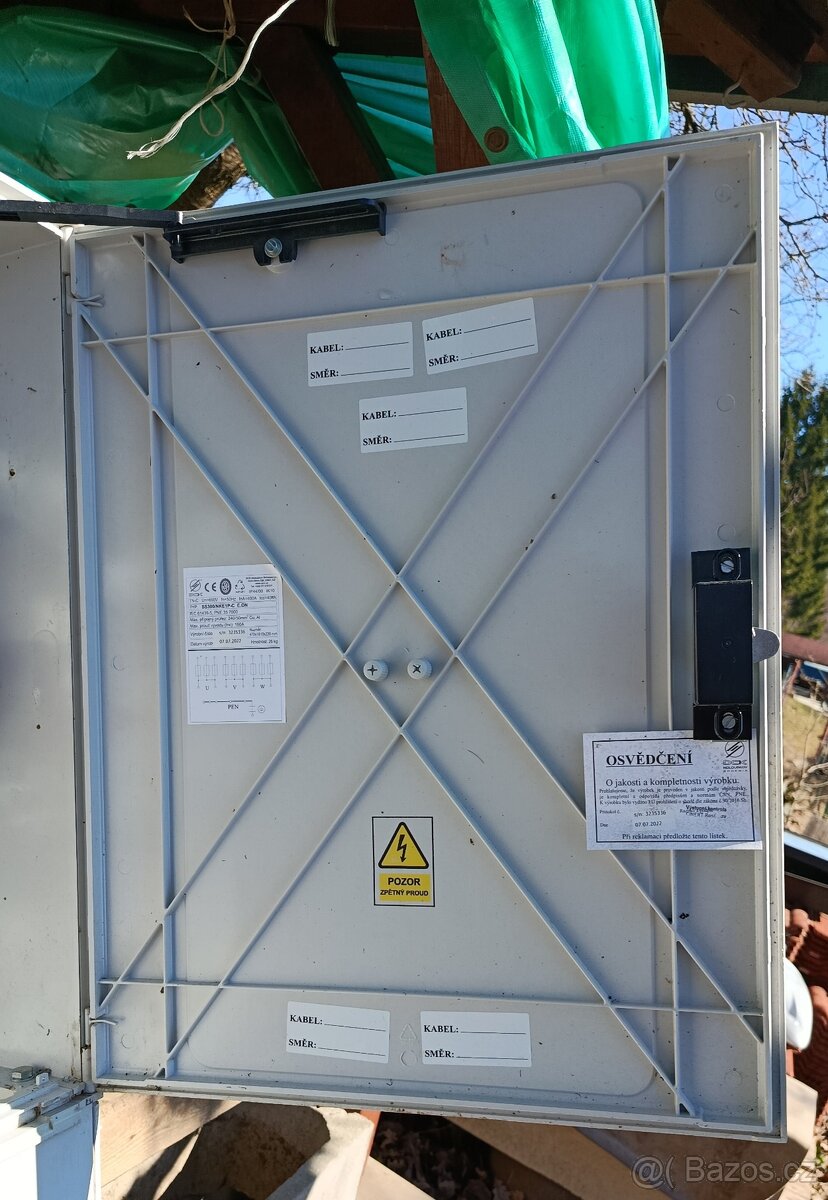 Pojistková skříň s pilířkem nová - 4