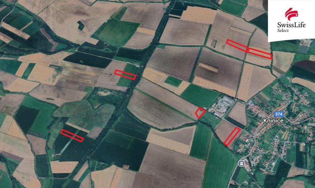 Prodej pole 75919 m2, Knínice - 4