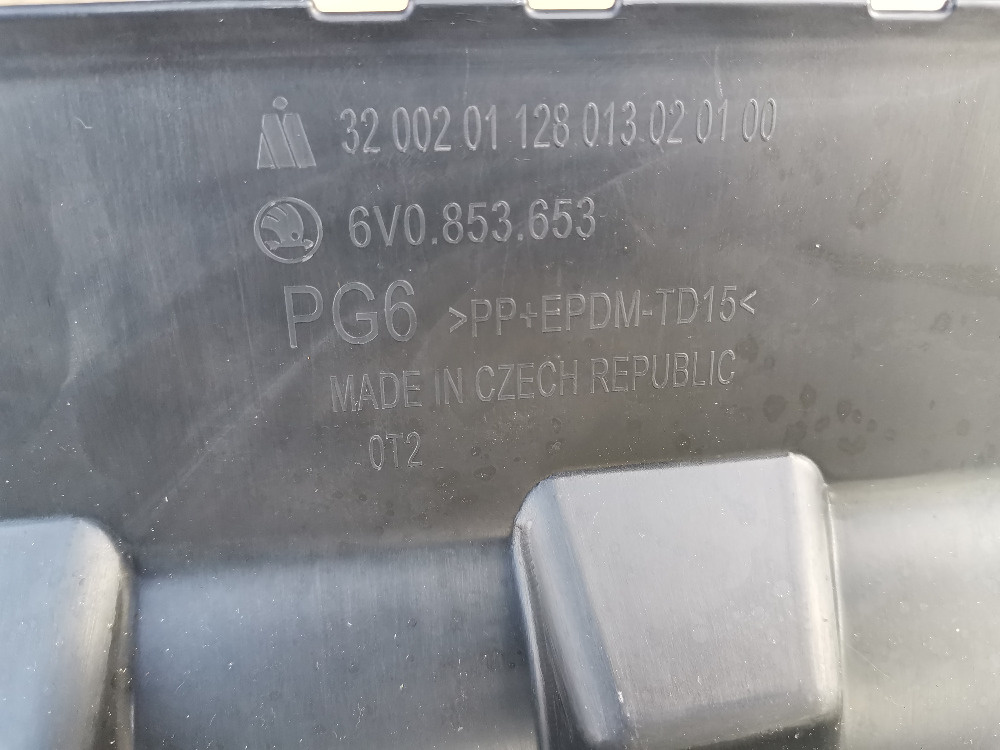 Přední maska Fabia 3,maska Fabie 3 nová originál,předfacelif - 4