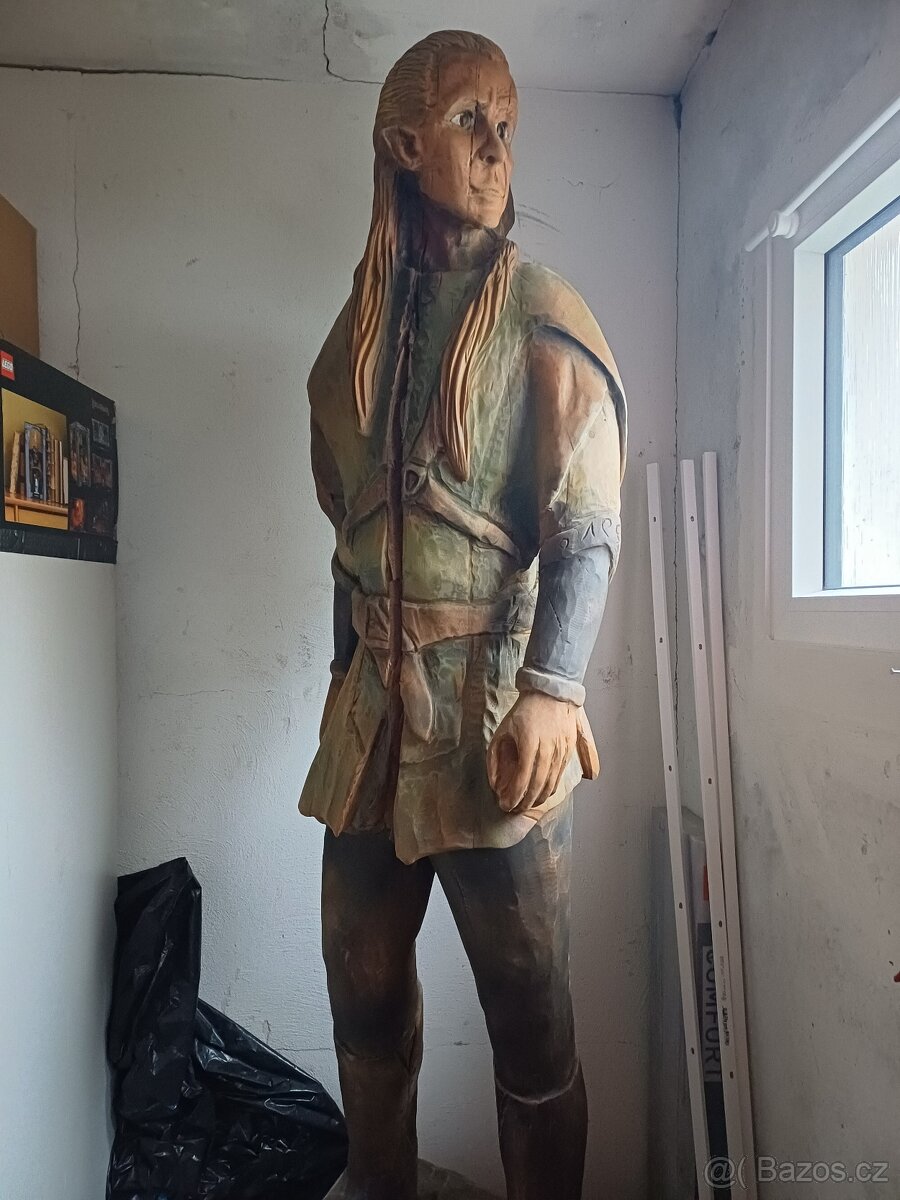 Dřevěná socha, dřevořezba - 4