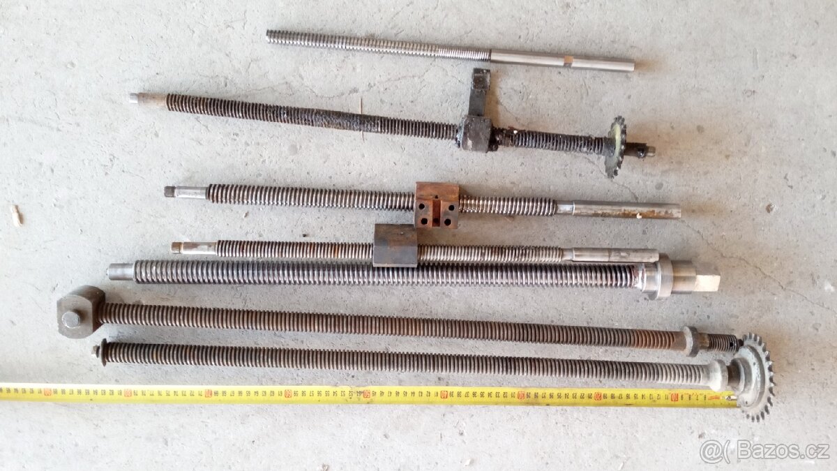 Vodící tyče, trapézové šrouby. - 4