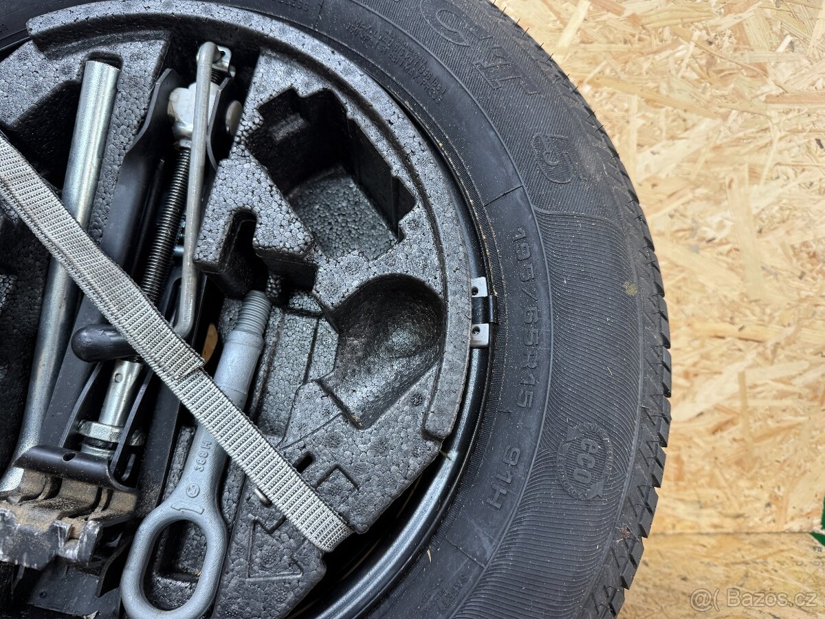 REZERVNÍ KOLO 5X112 6Jx15H2 ET47 195/65R15 1K0601027C - 4