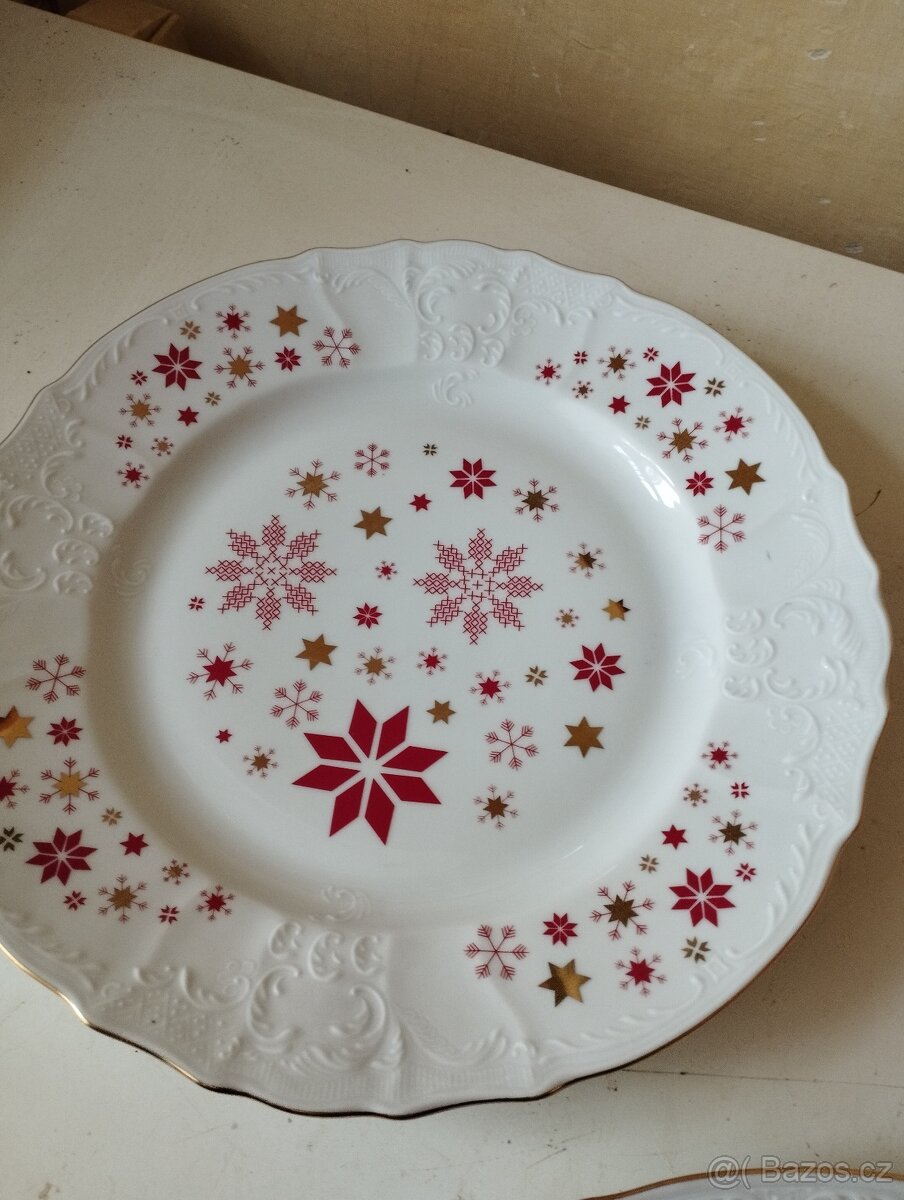 Jídelní a kávový vánoční servis - 4