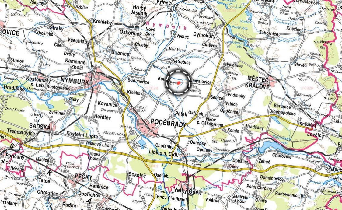 Zemědělská půda, prodej, Kouty, Nymburk - 4