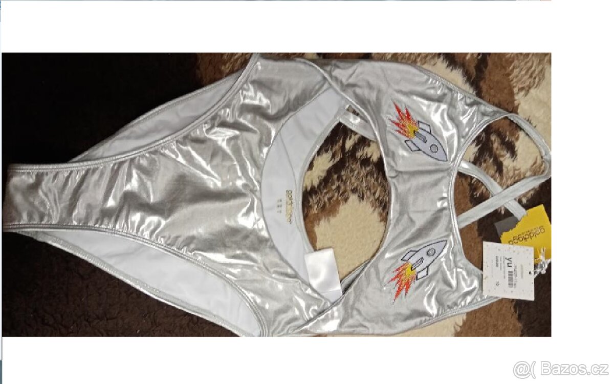 Nové (nenosené) PLAVKY jednodílné zn.Golddigga - 4