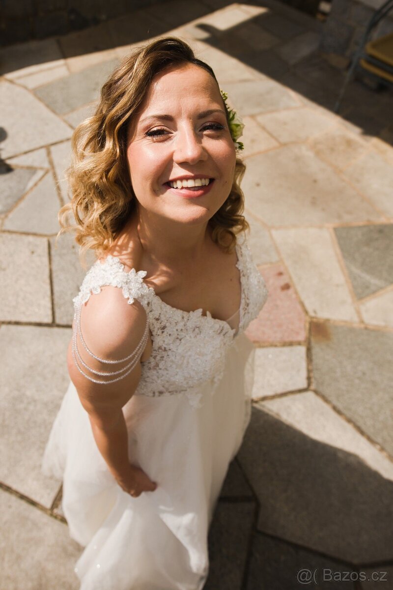 Krásné svatební šaty - 4