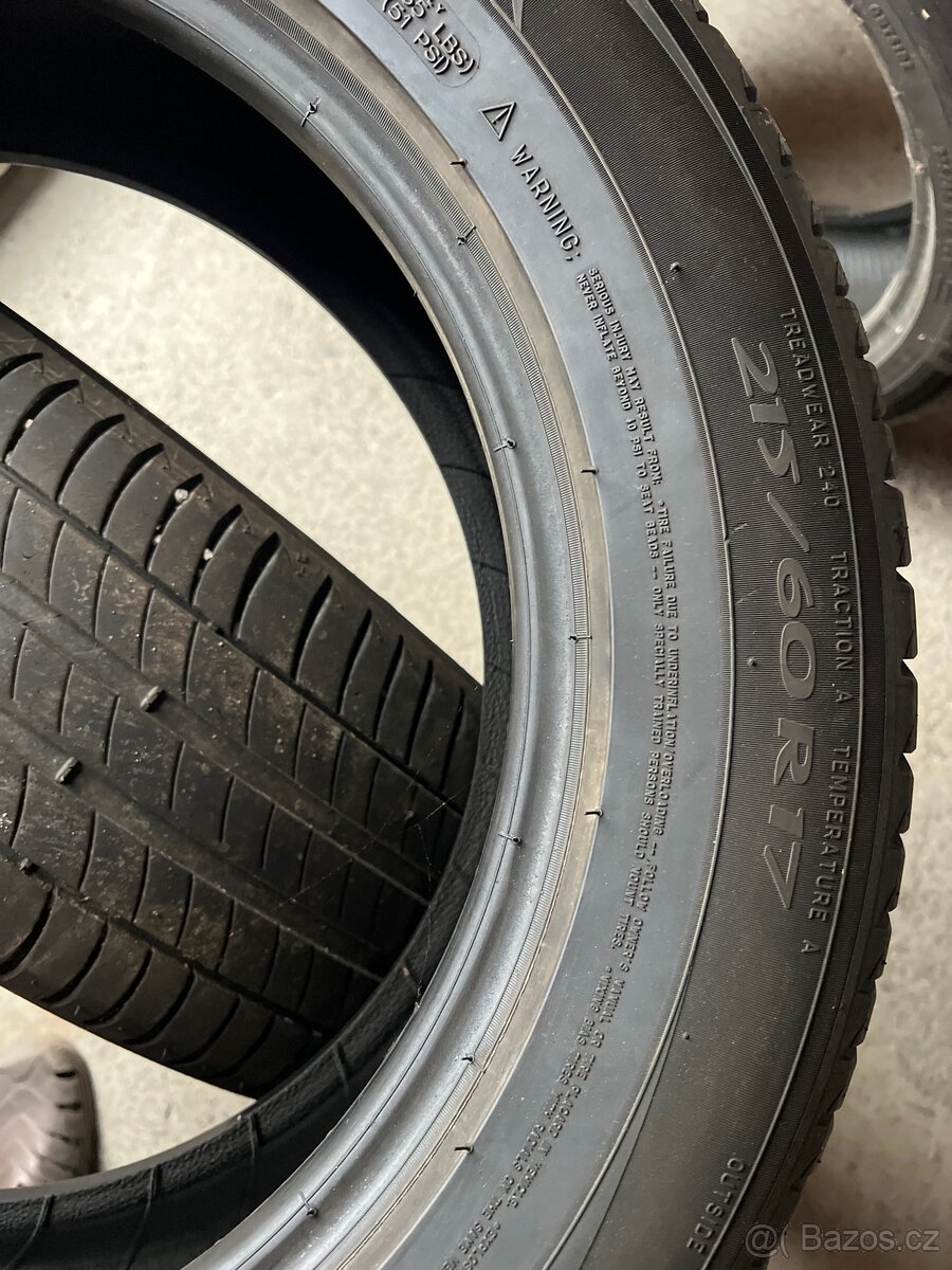 2x letni pneu 215/60/17 Michelin - 4