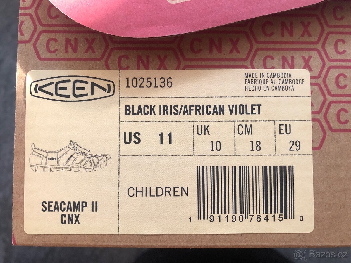 Sandály Keen Saecamp II CNX vel. 29 - 4