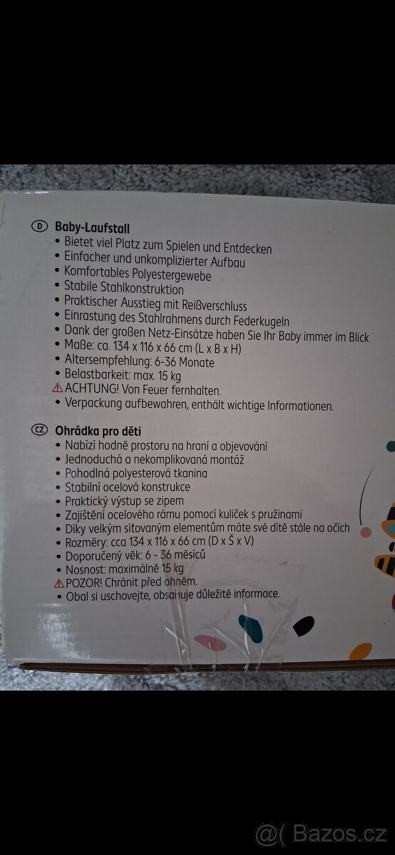 Dětská ohrádka - 4