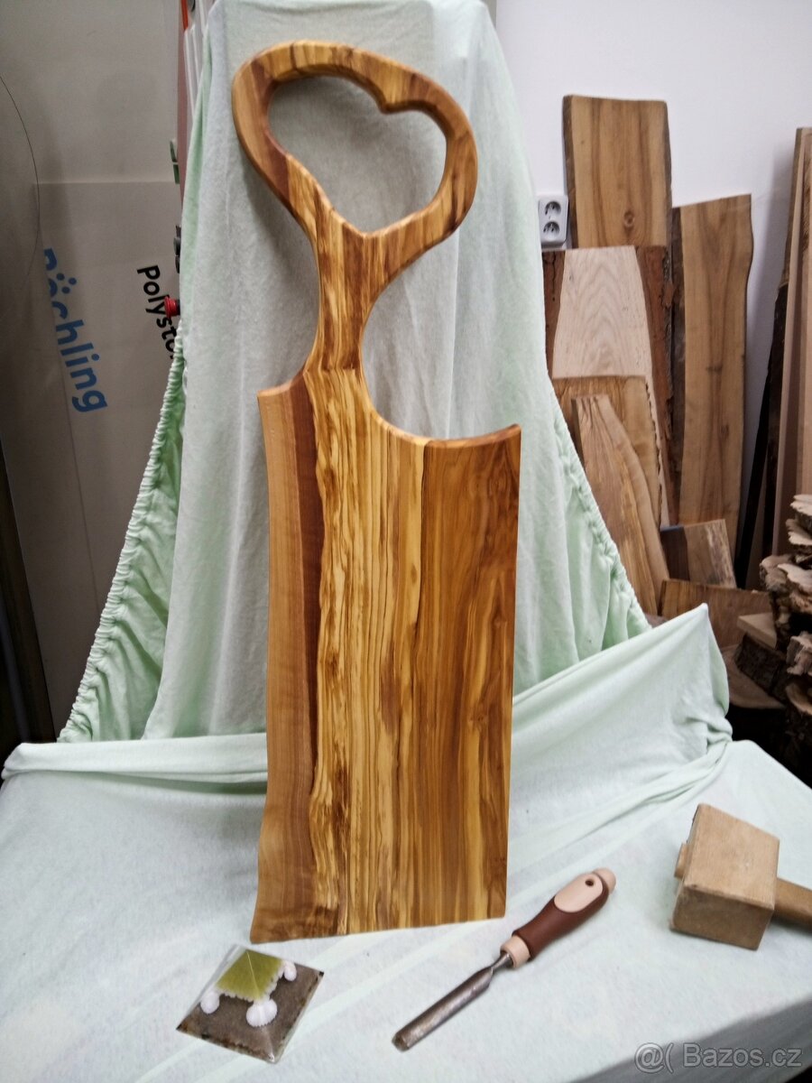 Olivové prkénko 760 x 220 mm - 4