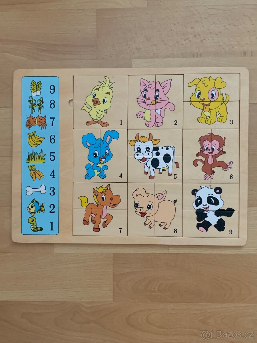 Dětské dřevěné skládačky - 4