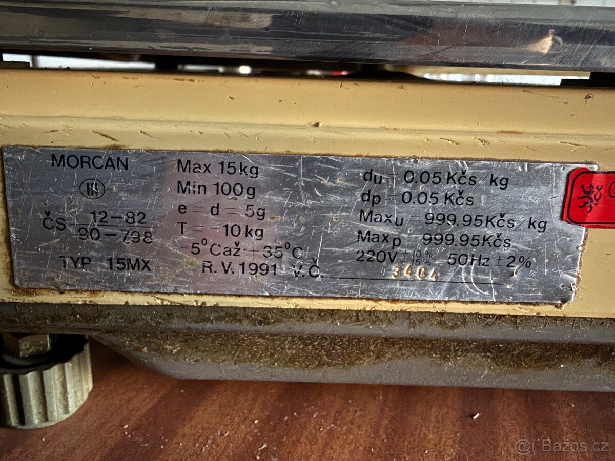 Obchodní váha CAS - 4