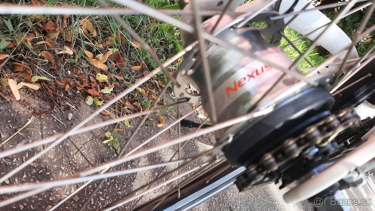 Mestský dámsky bicykel s ľahkým nasadaním - 4