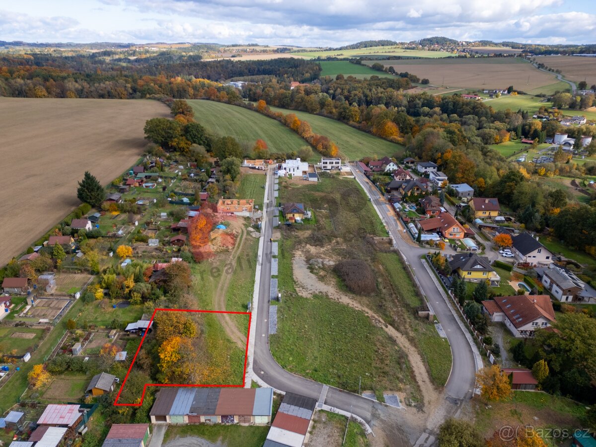 Prodej stavebního pozemku ve Vlašimi - 4