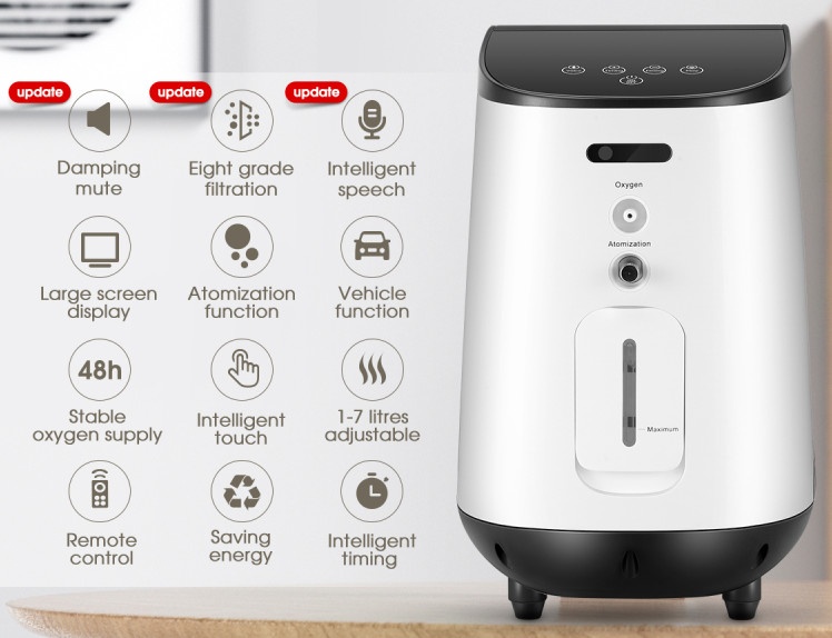 Kyslikový koncentrátor NOVÝ se ZÁRUKOU - 4