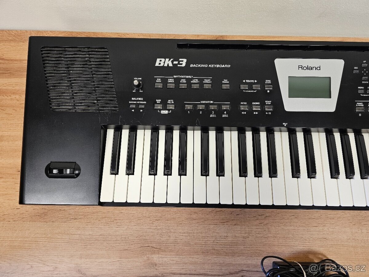 Klávesy Roland BK-3 - 4