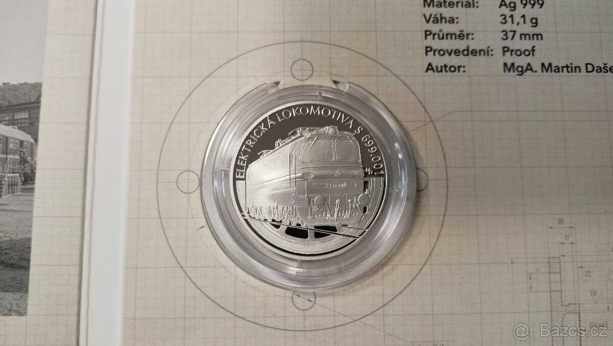 Sada 4 mincí ze série Na kolech 2024 - 4