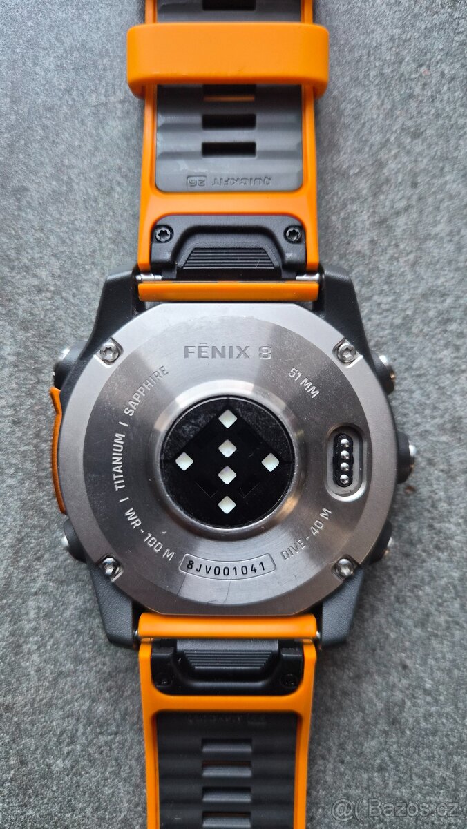 Garmin Fenix 8 51mm orange - 4