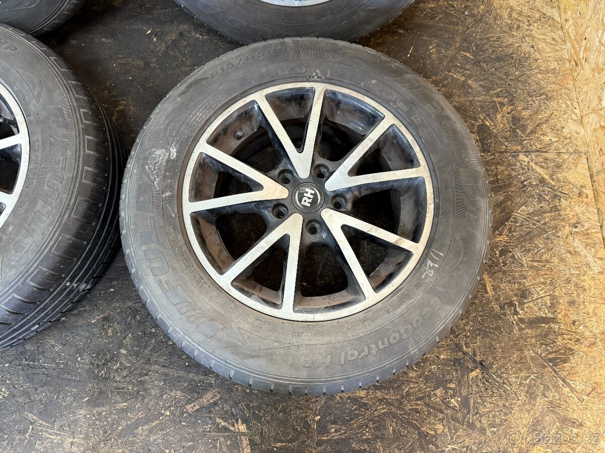 SADA ALU KOL 215/65 R16 7JX16EH2+ ET45 5X112 72.5x67,1mm - 4