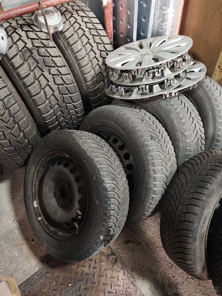 Zimní kola VW Golf 195/65 R15 - 4