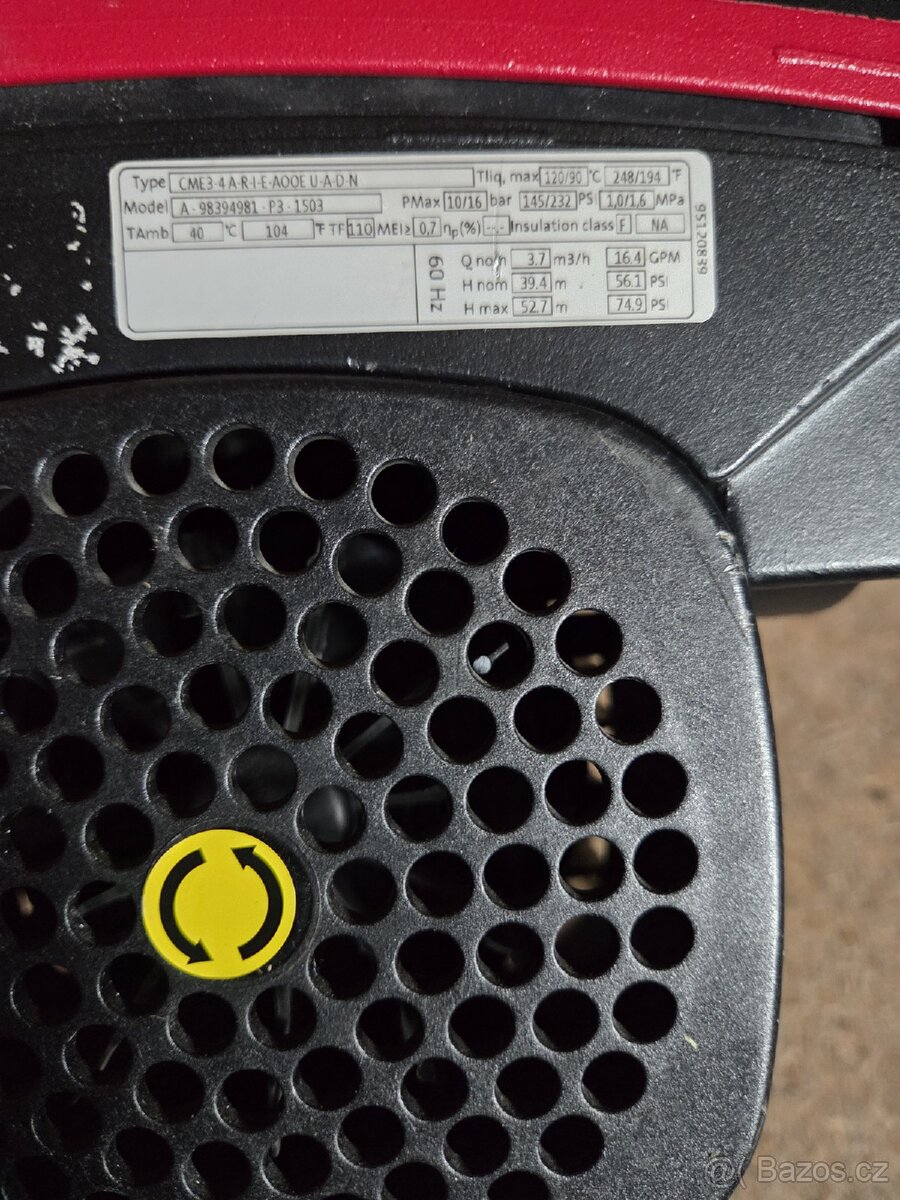 Čerpadlo Grundfos s frekvenčním měničem - 4