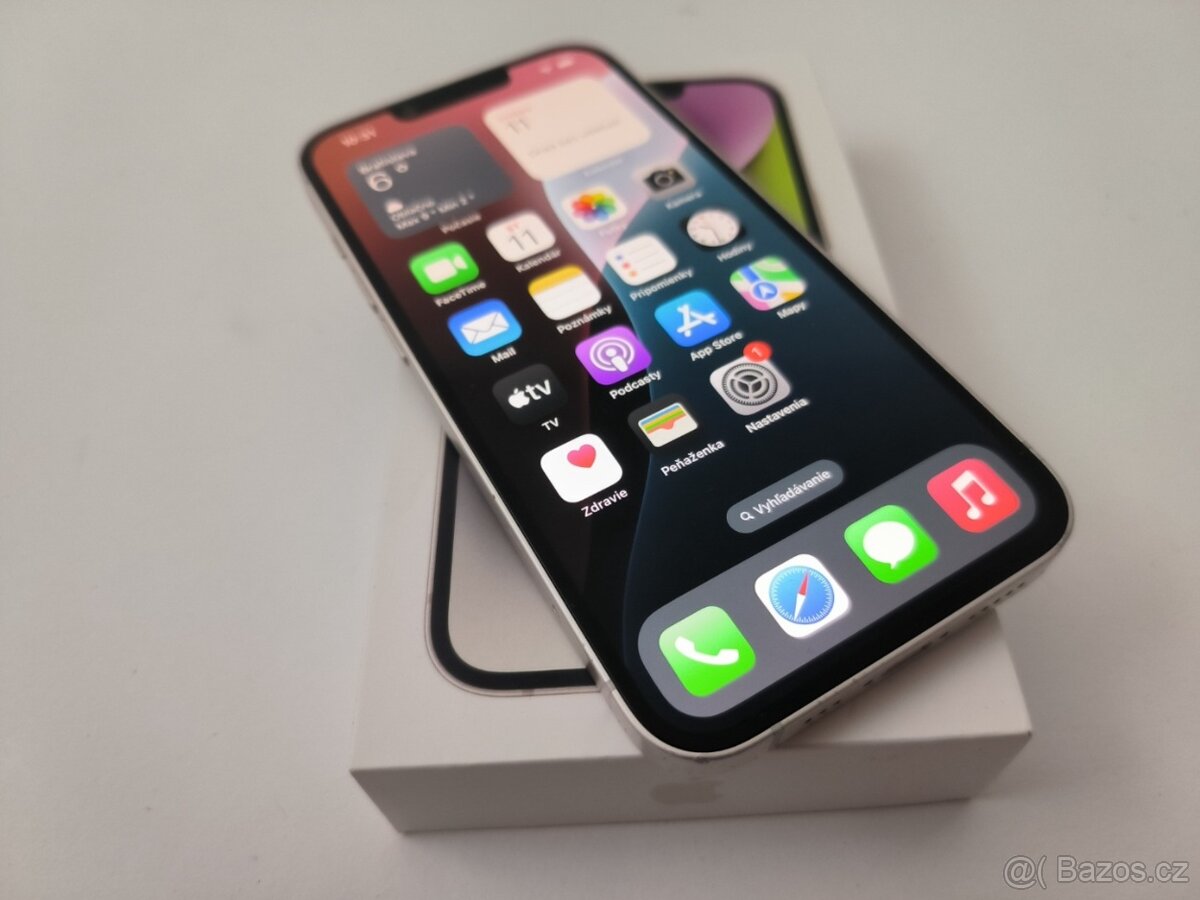 apple iphone 14 128gb Starlight 100% Batéria - 4