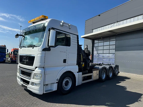 MAN TGX 35.540 8x4 - nosič kontejnerů s hydraulickou rukou