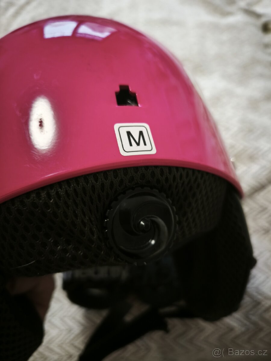 Dámská lyžařská helma a brýle - 4