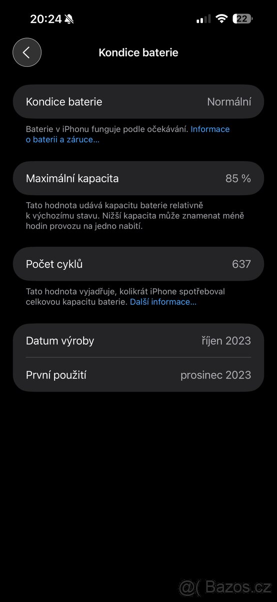 iPhone 15 Pro Max 256GB černý titan - 4